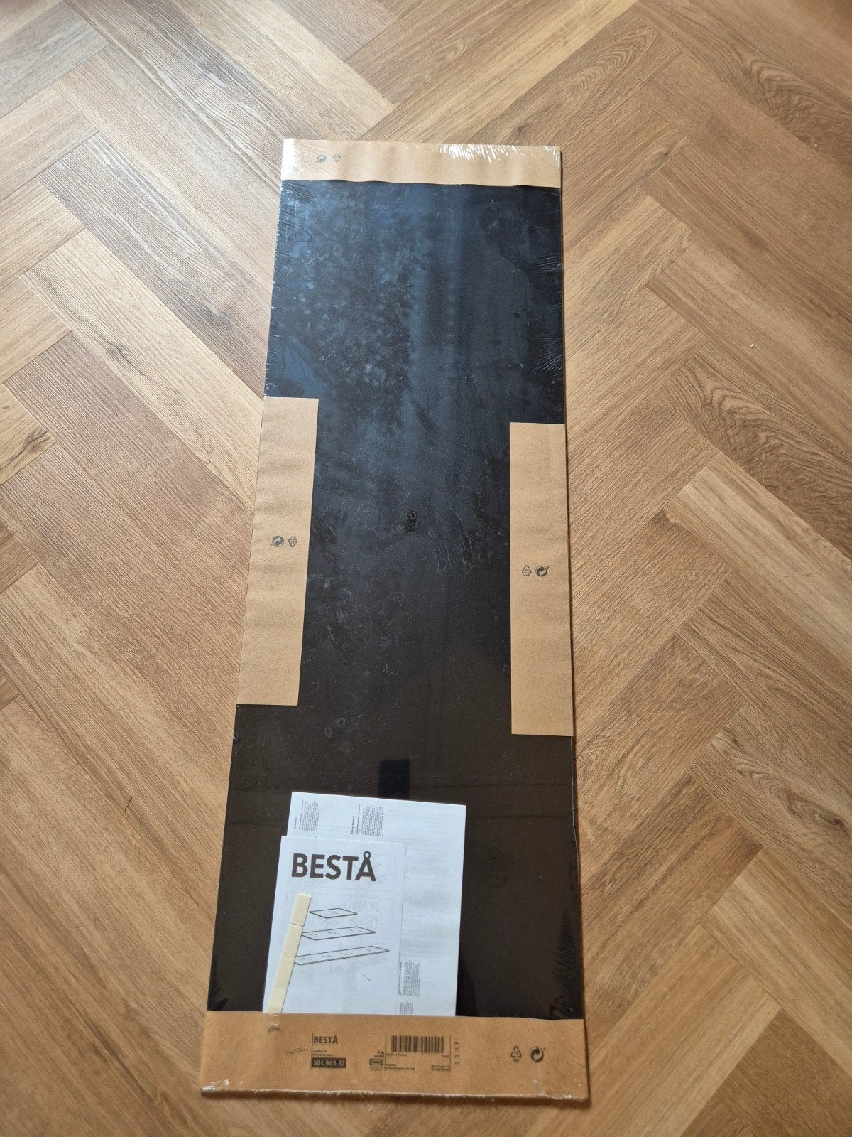 IKEA Besta Glasplaat 120x40 cm, Ophalen