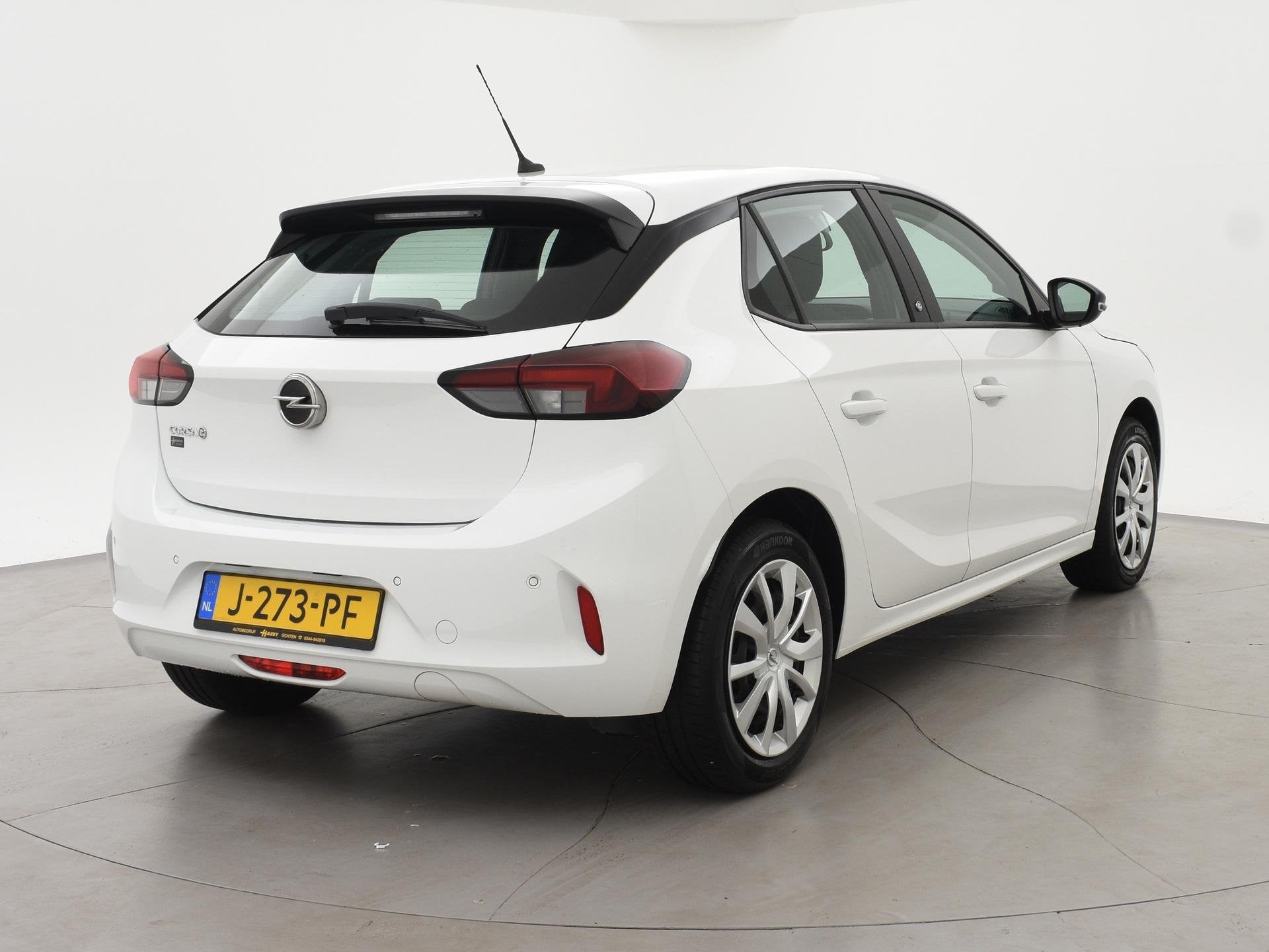 Opel Corsa-e EDITION 50 kWh + STOEL/STUURWIELVERW. | APPLE C, Gebruikt, Stoelverwarming, Wit, Origineel Nederlands