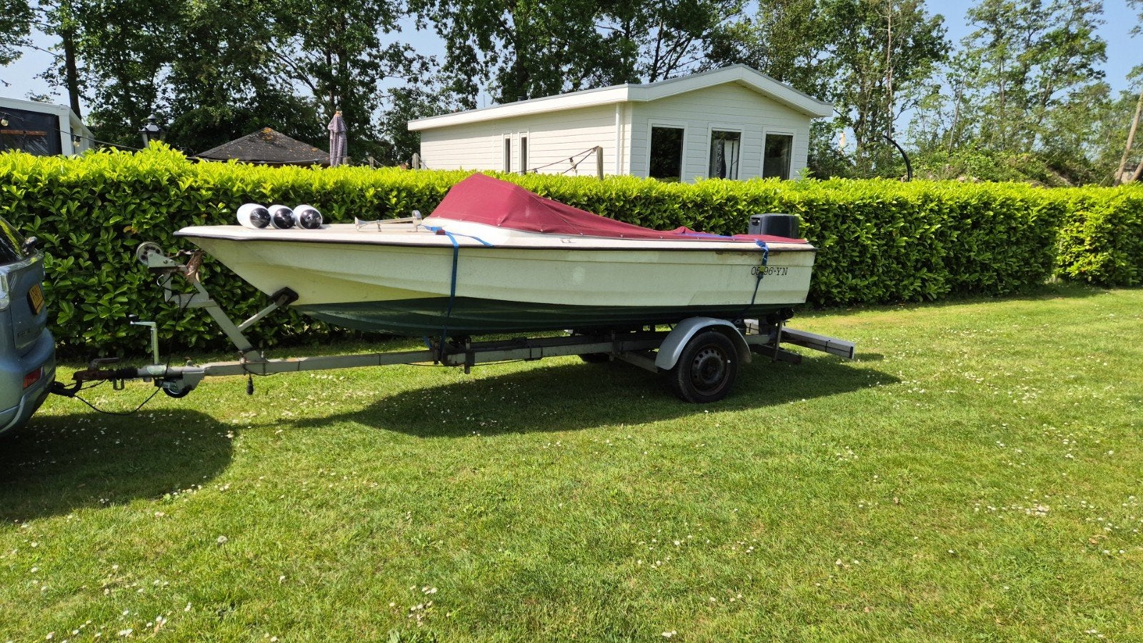 Fletcher Arrow met 30 pk Yamaha langstaart en trailer, Watersport en Boten, Speedboten, Ophalen, Overige merken, Gebruikt, Minder dan 70 pk