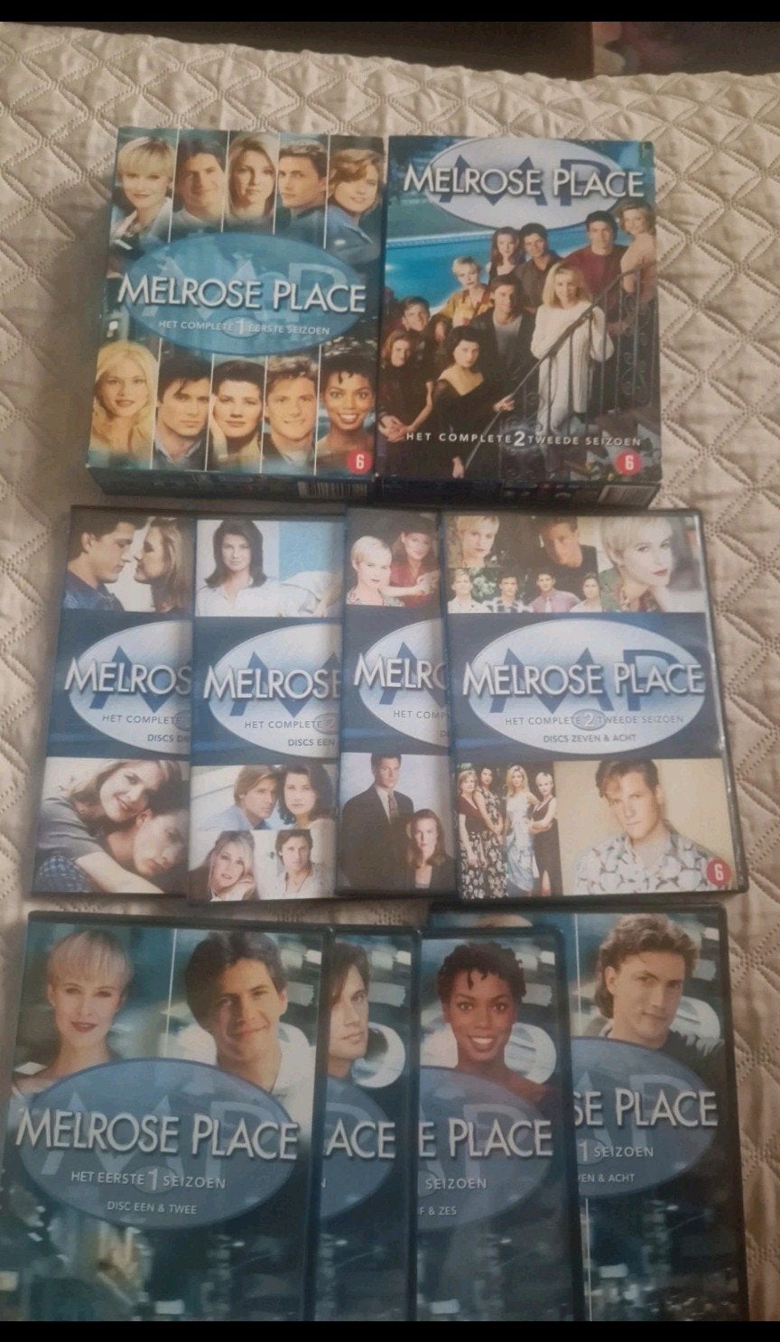 Melrose Place - Complete Serie Seizoen 1 & 2 DVD Boxset, Nederlands, Ophalen of Verzenden, Vanaf 6 jaar, Inclusief doosje