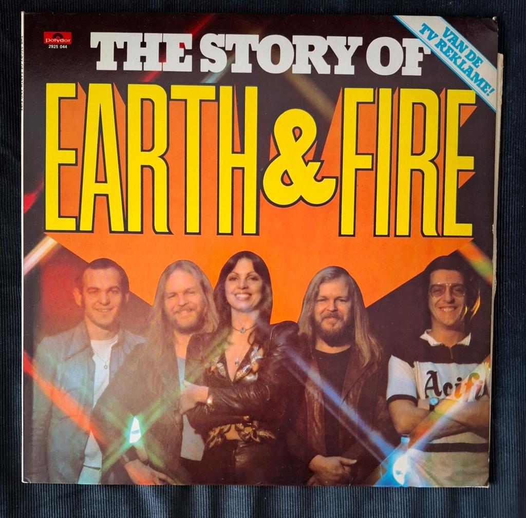 Earth And Fire - The Story Of Earth And Fire. LP, Gebruikt, Fotohoes, Ophalen of Verzenden, 1970 - 1979