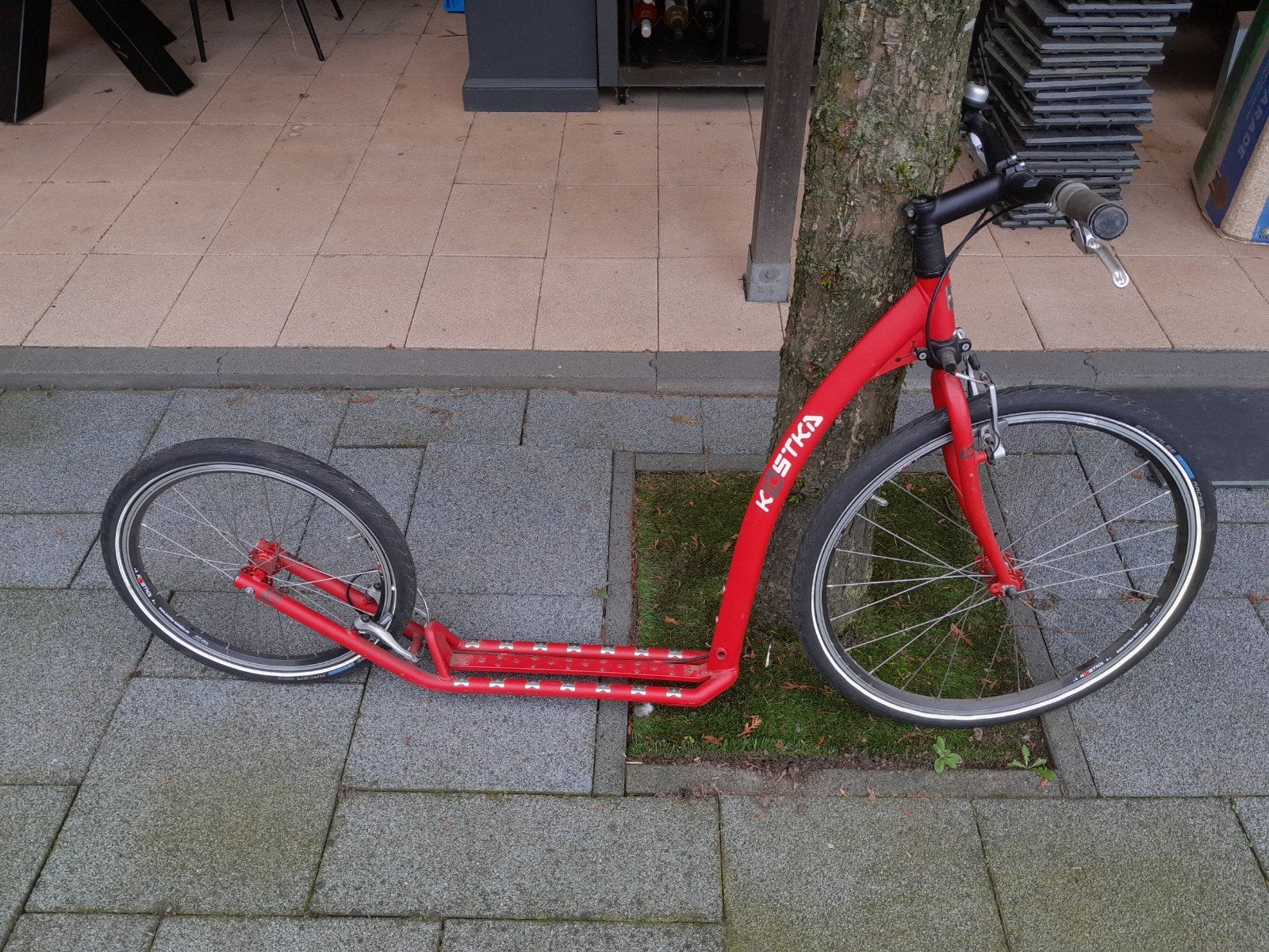 step, Ophalen, Zo goed als nieuw, Gewone step