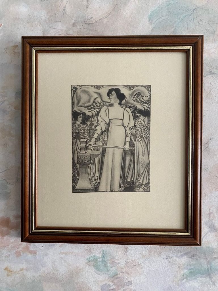 Jan   Toorop  .  1902, Antiek en Kunst, Kunst | Litho's en Zeefdrukken, Ophalen of Verzenden