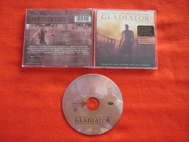 Gladiator soundtrack CD, Cd's en Dvd's, Ophalen of Verzenden, Zo goed als nieuw