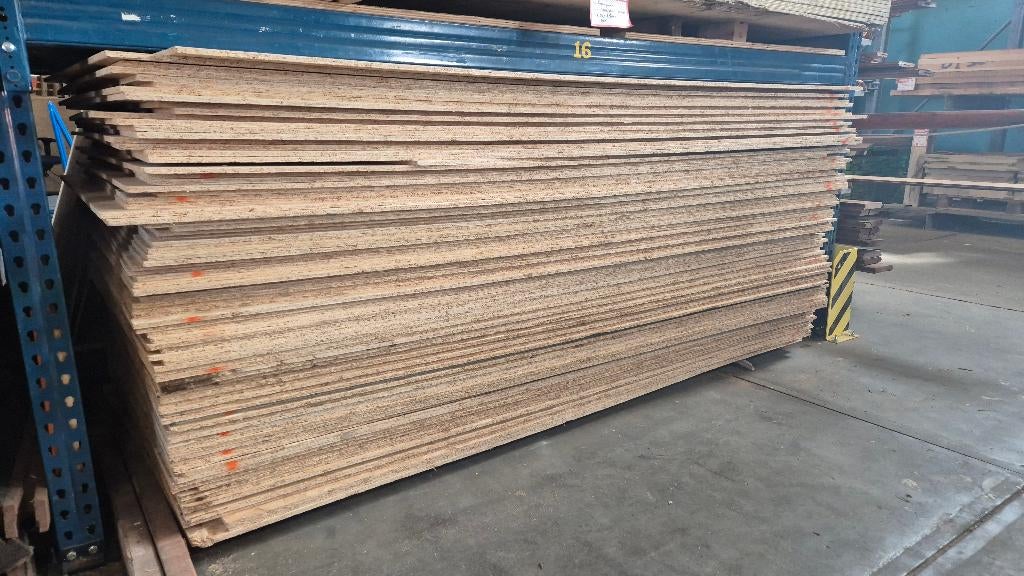 OSB platen 11mm 244x122, Doe-het-zelf en Verbouw, Platen en Panelen, Ophalen, Zo goed als nieuw, Hout, Minder dan 20 mm