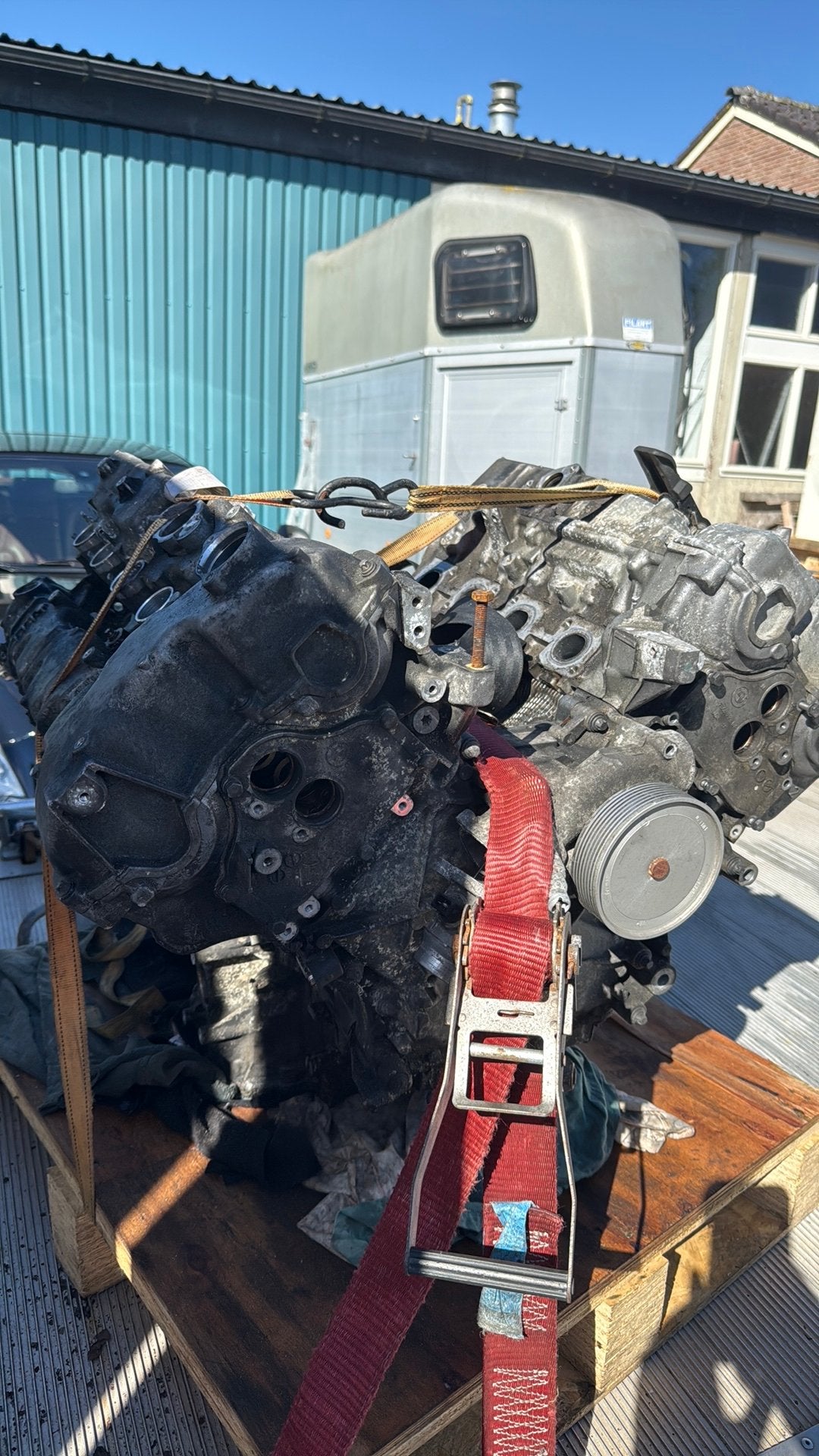 Bmw n63b44a motor defect 50i v8, Auto-onderdelen, Ophalen, BMW