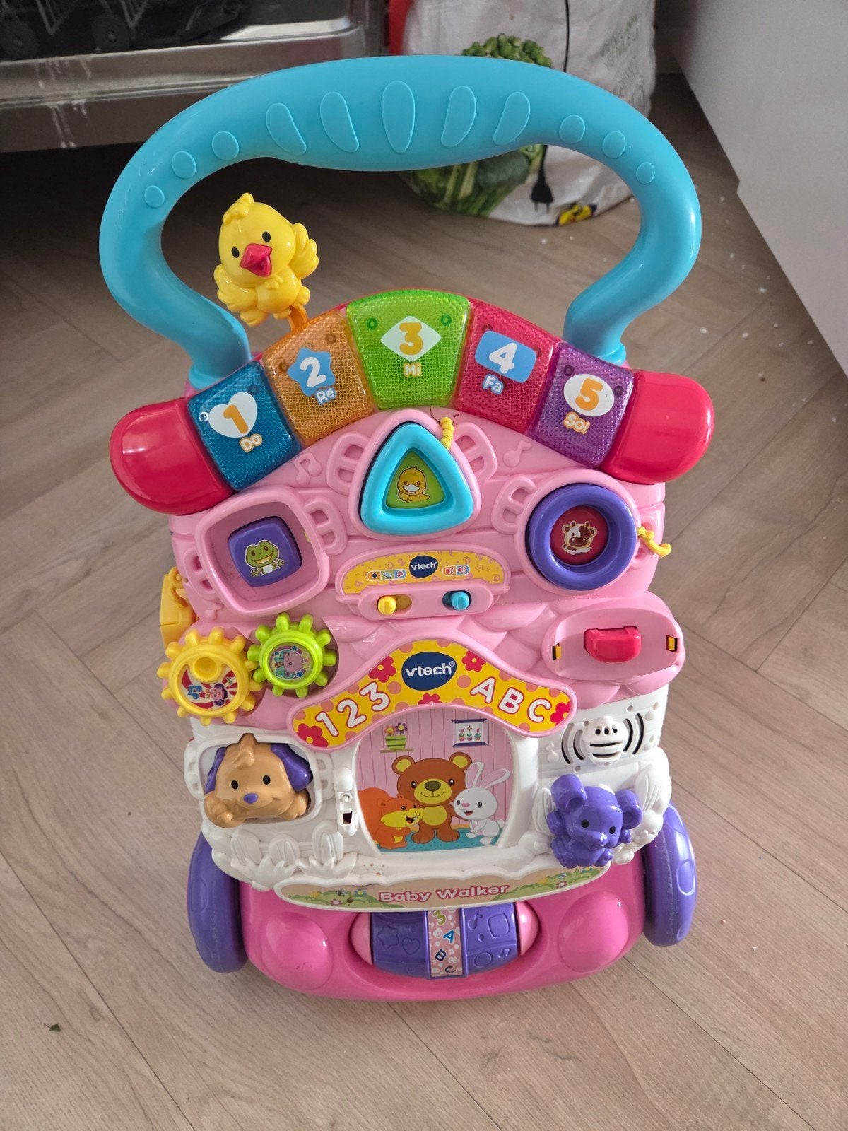 Baby walker / loopwagen Vtech, Kinderen en Baby's, Speelgoed | Vtech, Ophalen of Verzenden, Zo goed als nieuw, 6 maanden tot 2 jaar
