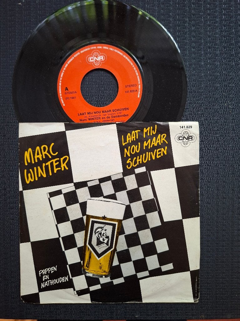 Marc Winter _ Laat mij nou maar schuiven, Cd's en Dvd's, Ophalen of Verzenden, Gebruikt, 7 inch, Levenslied of Smartlap