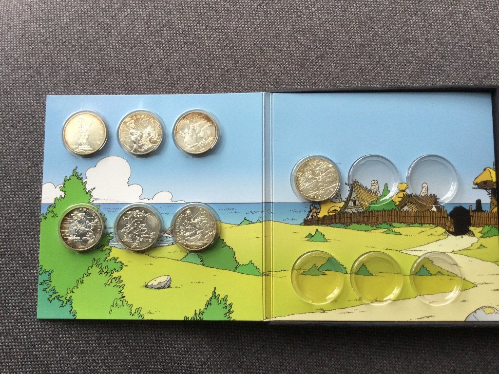 Astrix silver coins - Astrix munten - Monnaie de Paris 2015, Verzenden, Zilver, Frankrijk, 10 euro