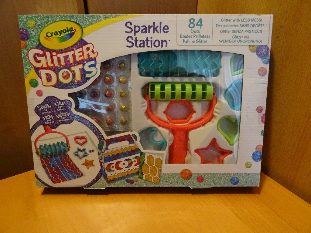 Crayola Glitter dots sparkle station Nieuw, Ophalen of Verzenden, Nieuw, Knutselen