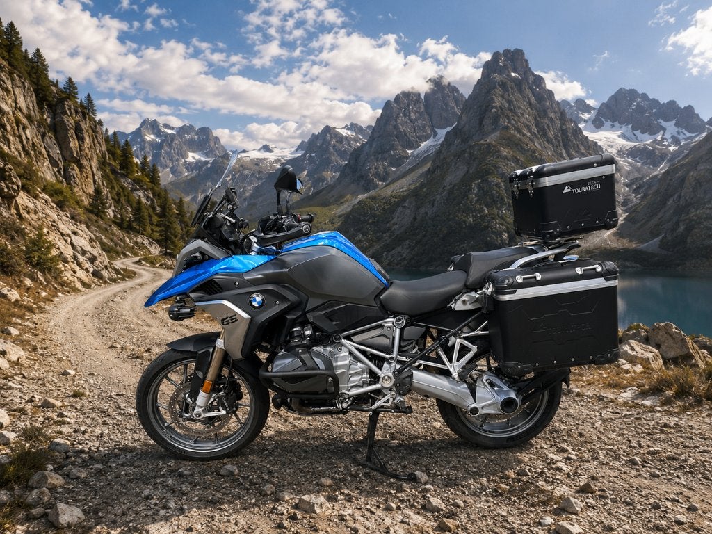 BMW R1250GS R 1250 GS Touratech koffers alle pakketten alarm, 2 cilinders, Occasion, Meer dan 35 kW, Toermotor