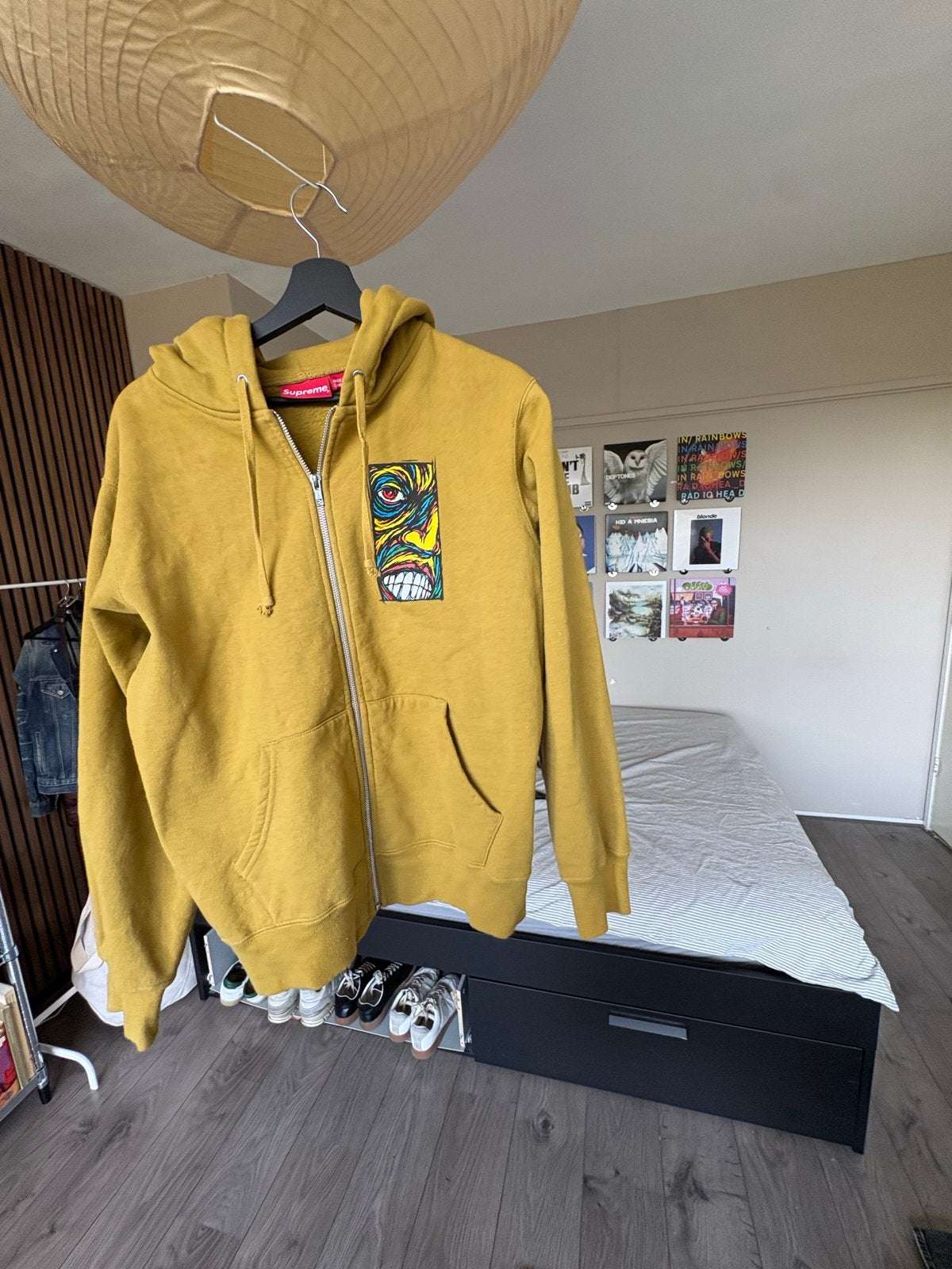 Supreme Zip Up Hoodie met StockX tag - Maat S, Kleding | Heren, Truien en Vesten, Ophalen of Verzenden, Nieuw, Maat 46 (S) of kleiner