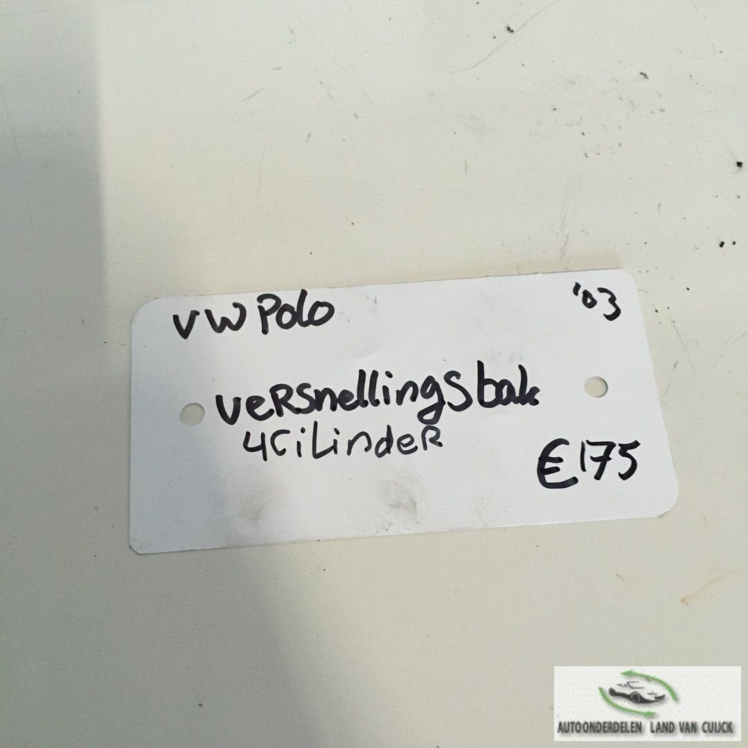 Vw Polo 2003  4 cilinder  Versnellingsbak, Auto-onderdelen, Ophalen, Gebruikt, -, -