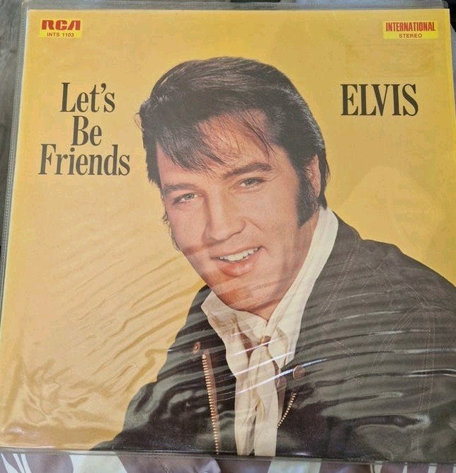 Elvis Presley - Let's Be Friends LP (RCA International), Ophalen of Verzenden, Gebruikt, 12 inch