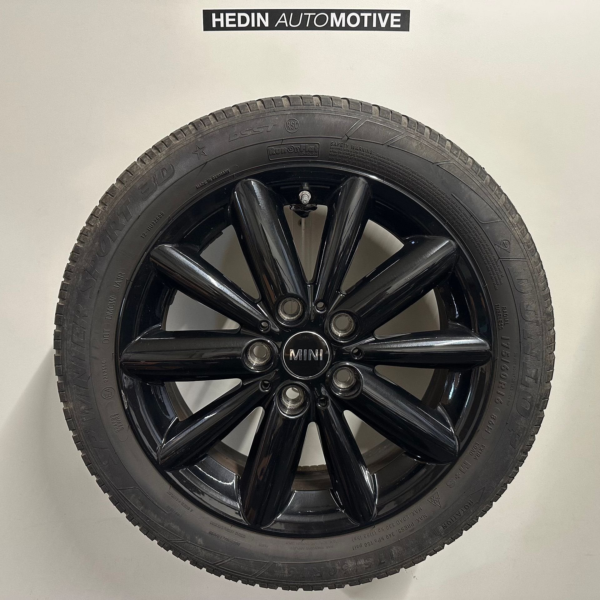 MINI (F55/F56/F57) Styling 508 RDCI 16'' Winter RFT, Gebruikt, -, -, Banden en Velgen