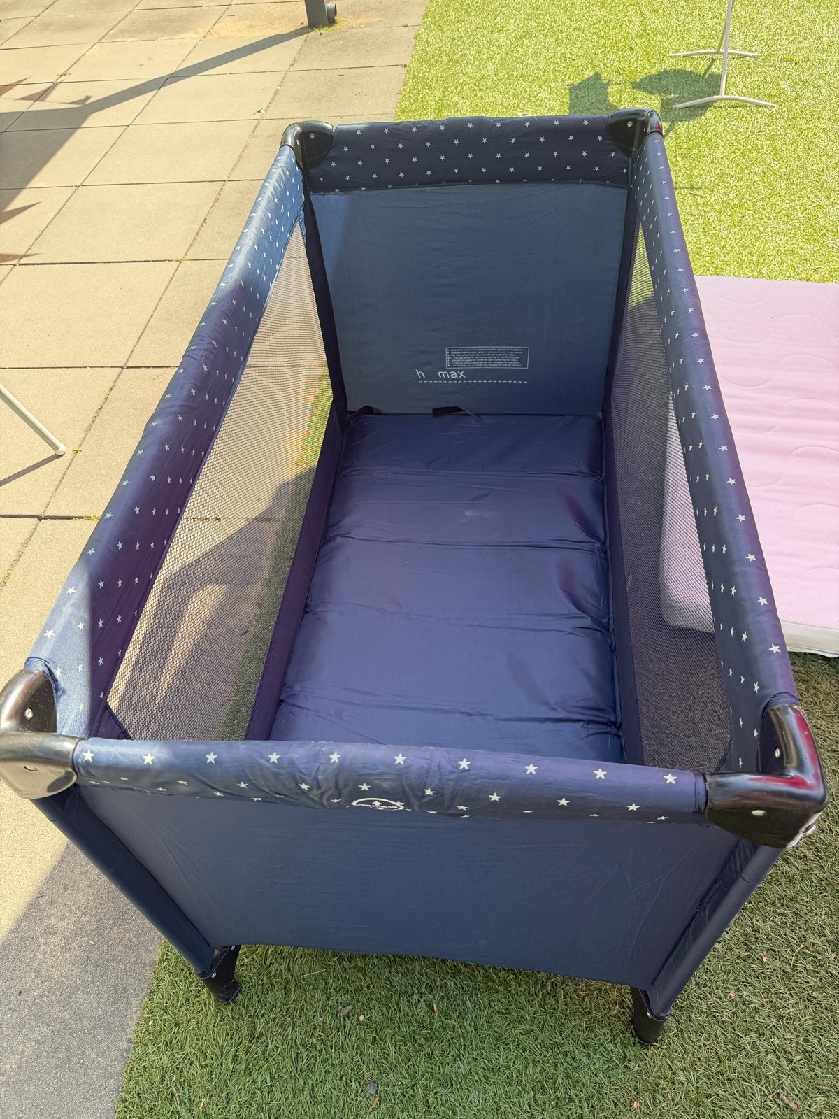 Prenatal campingbedje met matras van Ikea, Ophalen, Gebruikt, 70 tot 85 cm, 140 tot 160 cm