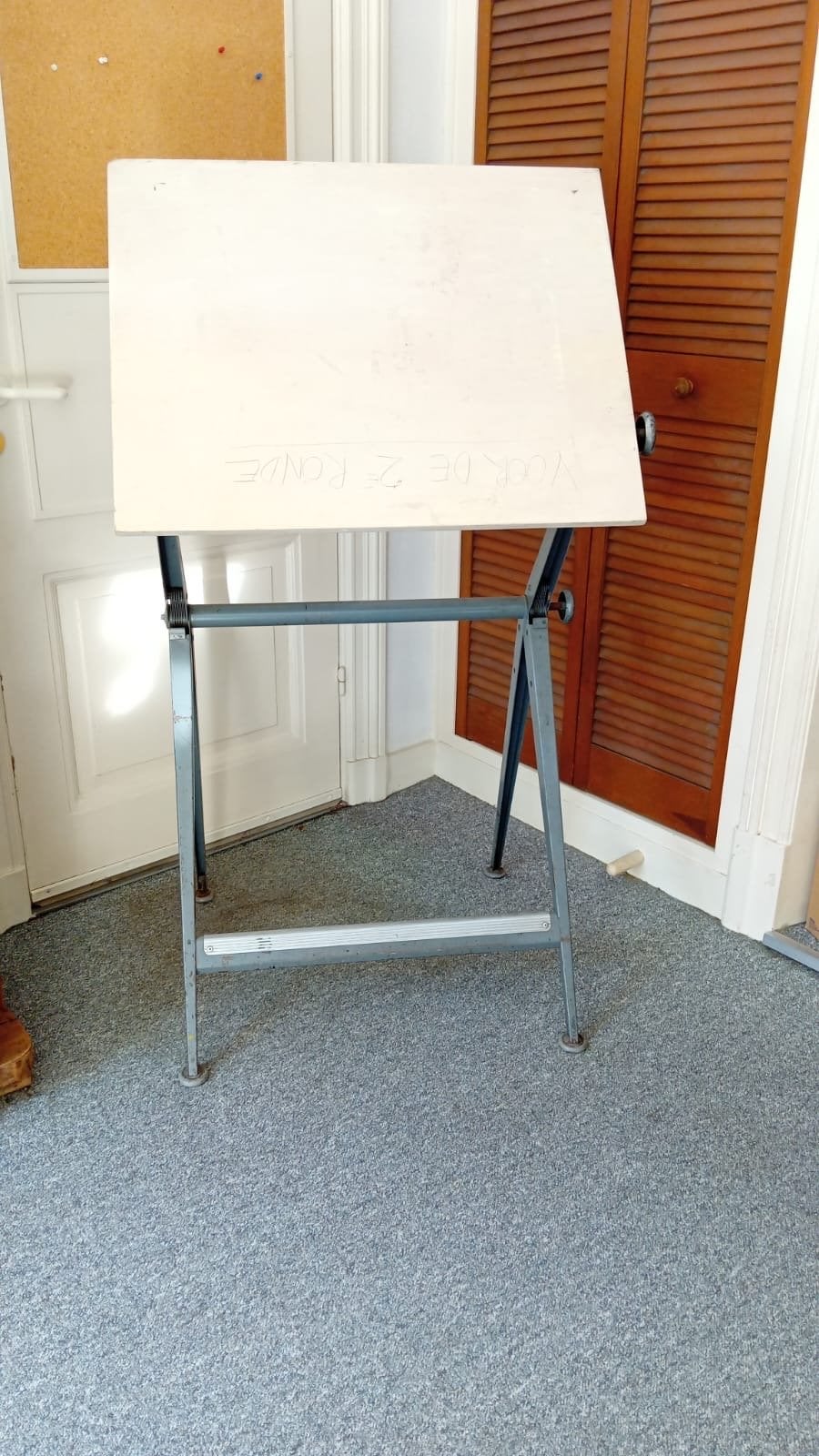 Vintage 'Reply' tekentafel van Wim Rietveld & Friso Kramer, Ophalen