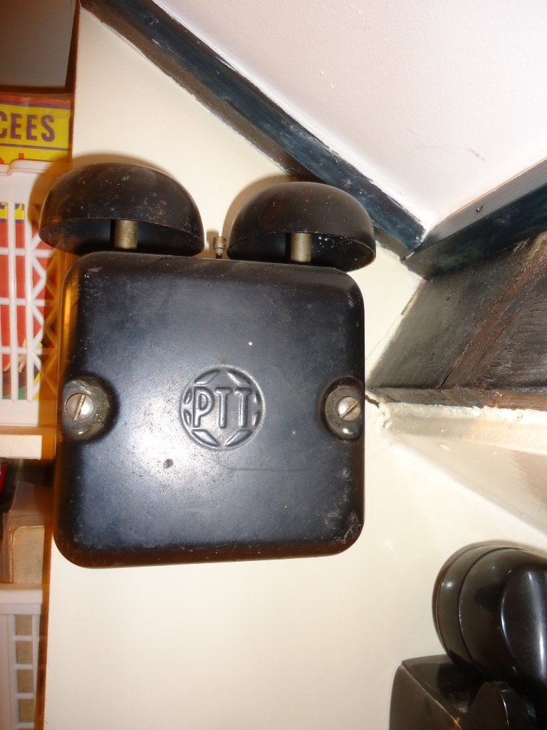 Vintage PTT Telefoon bel - Telecommunicatie Accessoire - BEL, Ophalen of Verzenden, Gebruikt