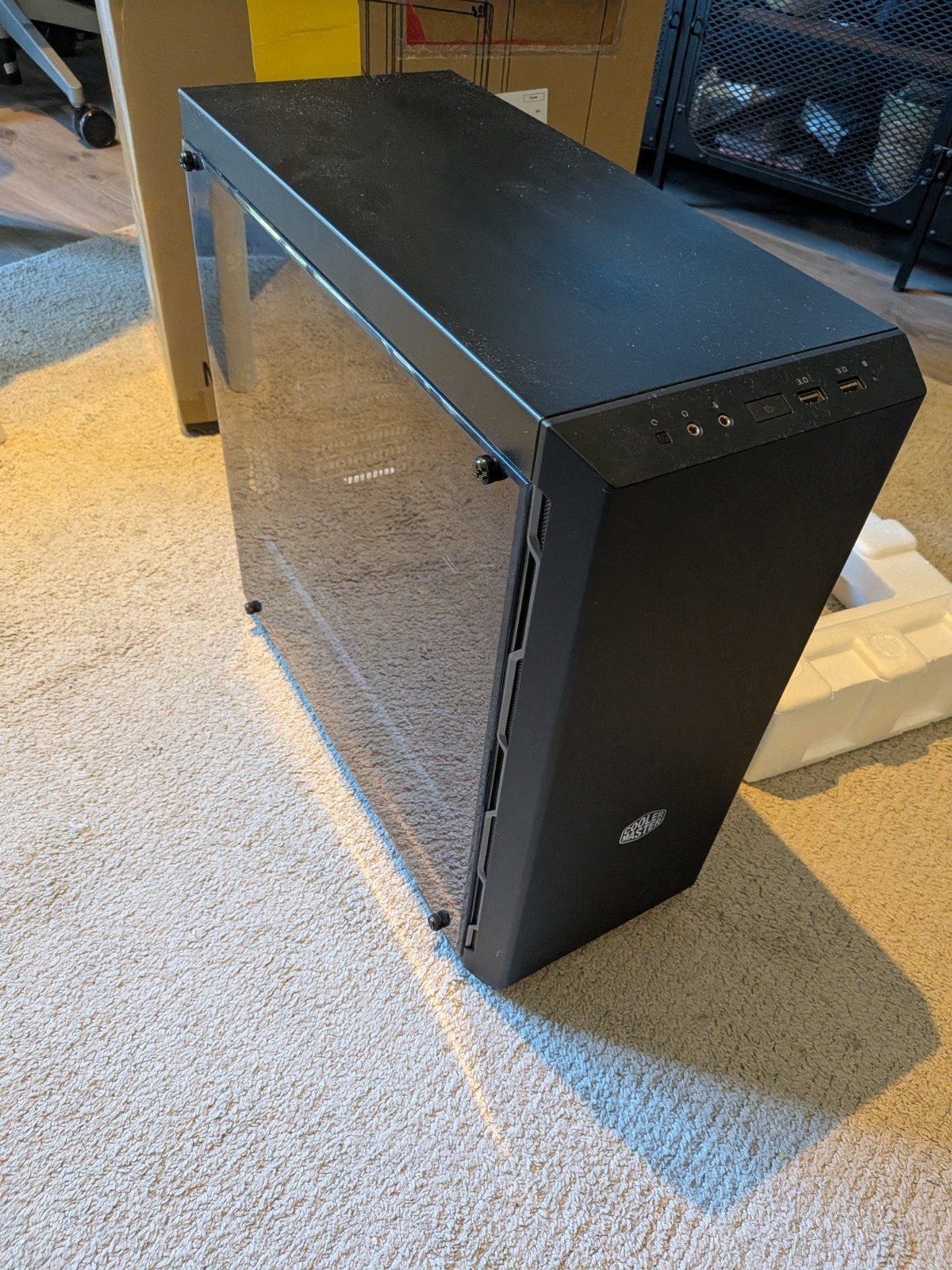 Cooler Master MasterBox MB600L PC Case, Ophalen, Zo goed als nieuw