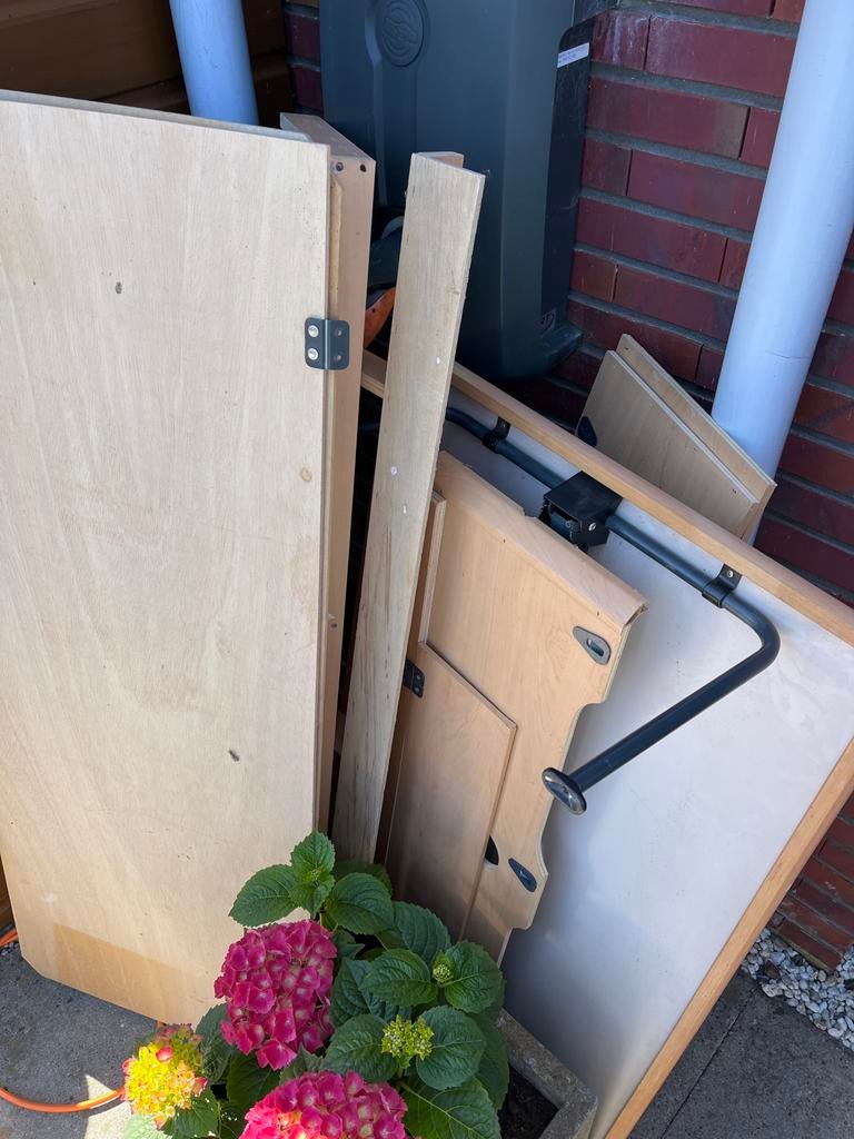 Treinzit onderdelen met originele kussens, Ophalen, Gebruikt