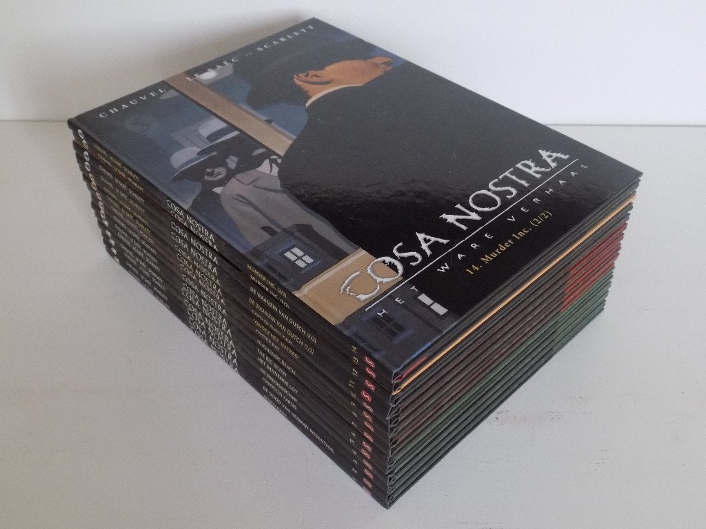 Cosa Nostra ~ Complete serie hardcovers 1 t/m 14, Boeken, Complete serie of reeks, Ophalen of Verzenden, Zo goed als nieuw, Erwan Le Saëc