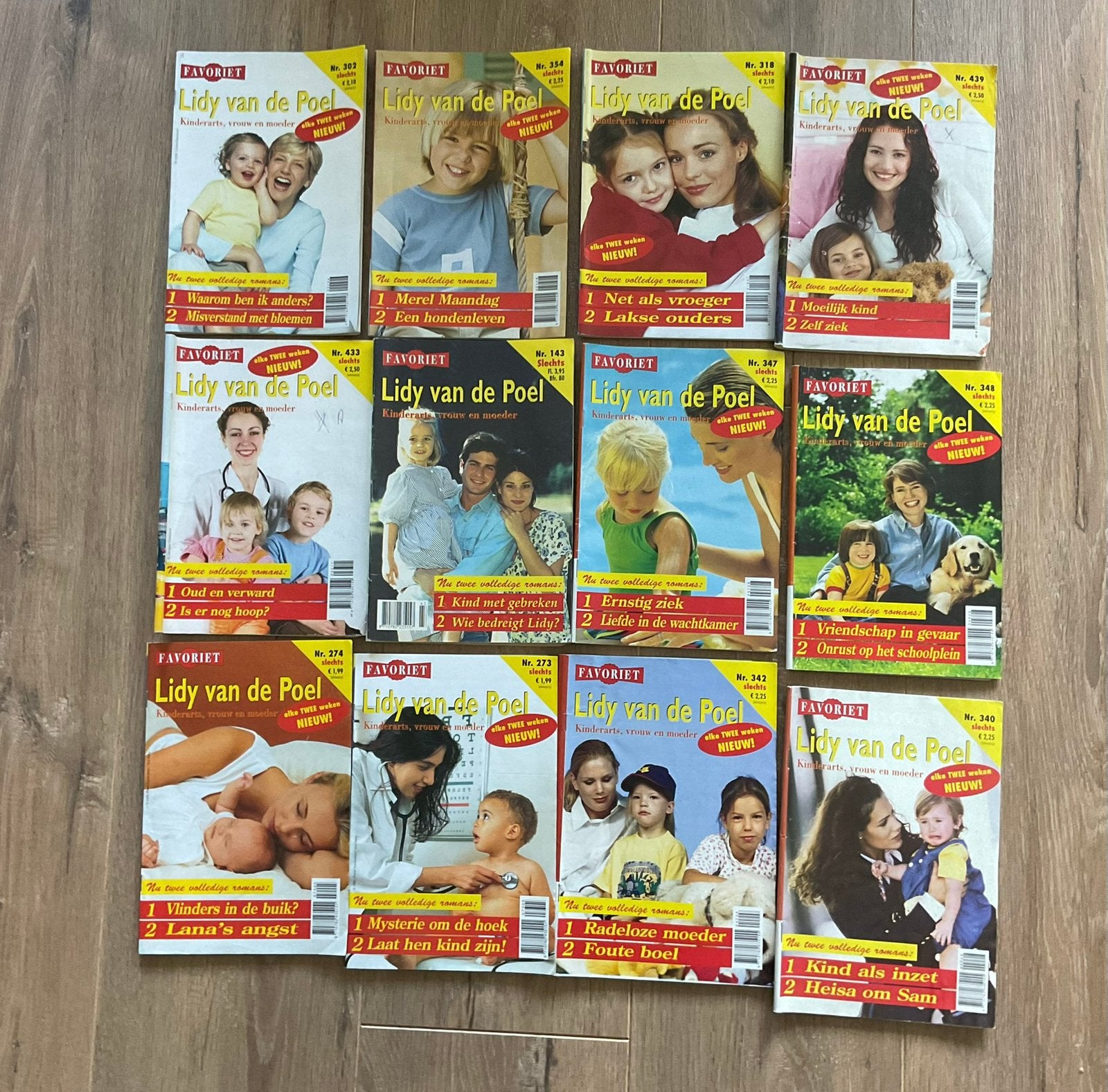 Lidy van der poel ( favoriet) 12 stuks, Boeken, Ophalen, Gelezen