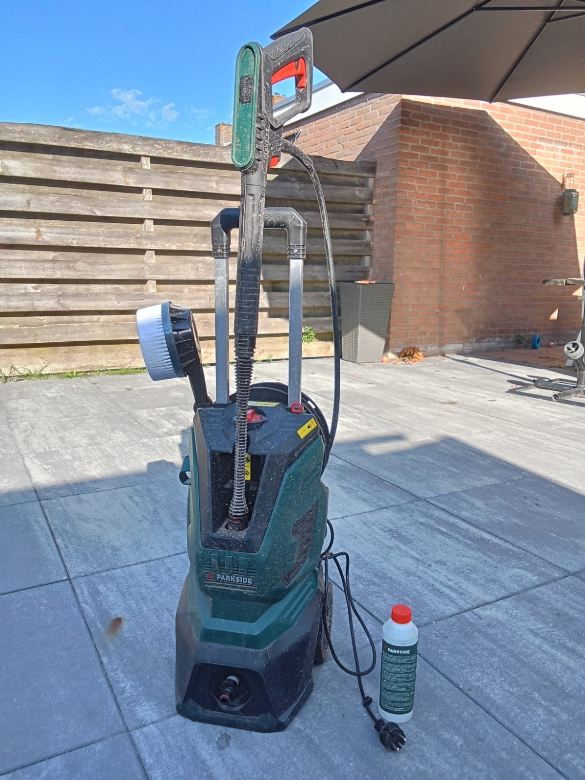 Parkside hogedrukreiniger als nieuw, Tuin en Terras, Ophalen, Zo goed als nieuw, Elektrisch, Parkside