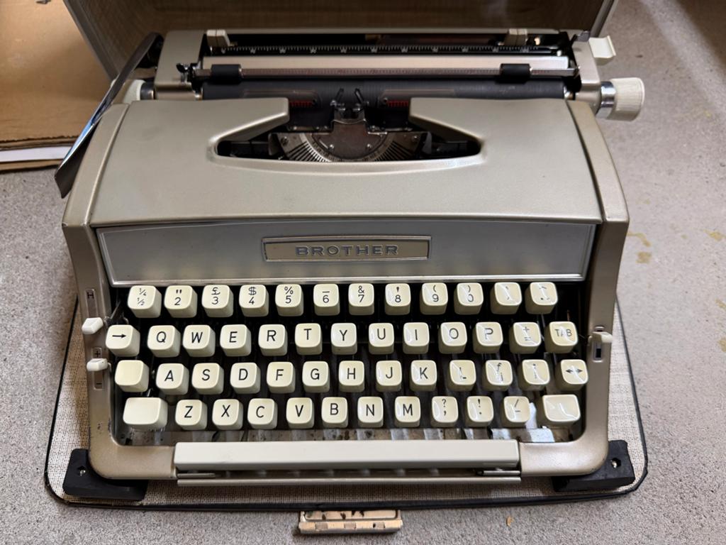 Vintage Brother Typemachine, Ophalen, Gebruikt