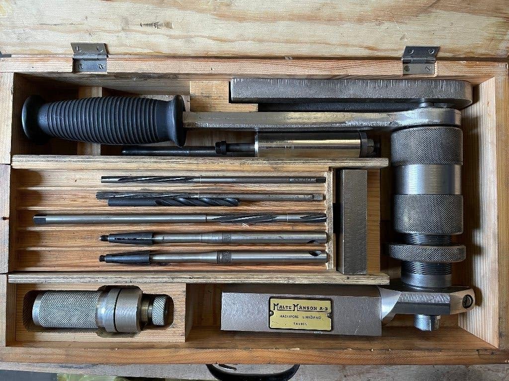 Malte Manso A - B sweden klepzitting gereedschap zgan, Ophalen of Verzenden, Zo goed als nieuw, Snijgereedschap