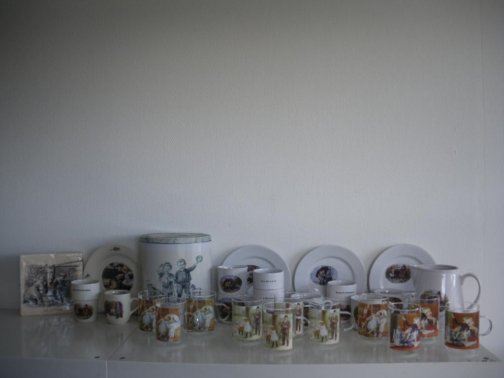 Ot en Sien servies, Ophalen of Verzenden, Zo goed als nieuw, Bord(en), Wedgwood