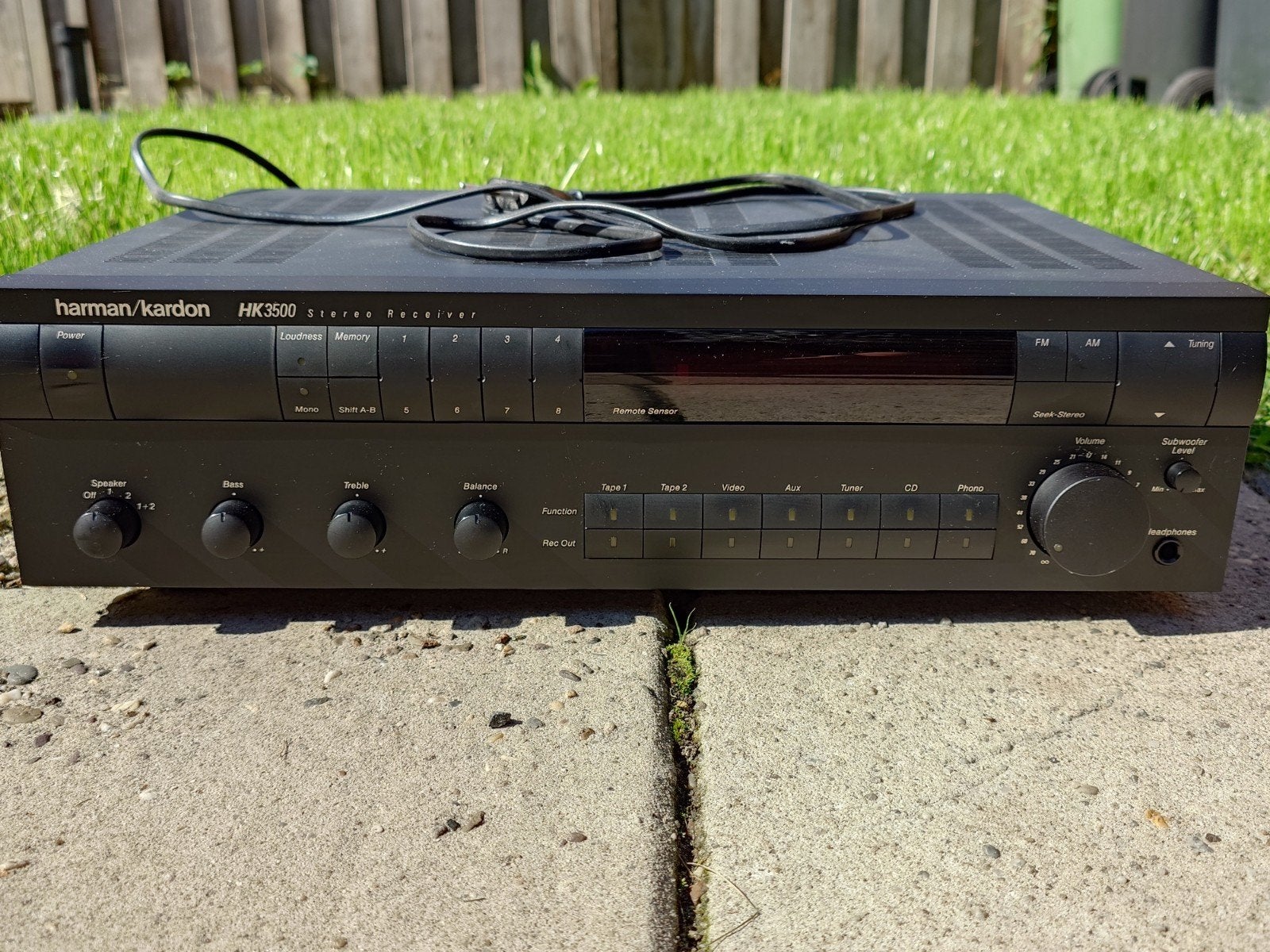 Harman/Kardon HK3500 Stereo Receiver - Vintage Audio, Gebruikt, 60 tot 120 watt, Stereo, Ophalen
