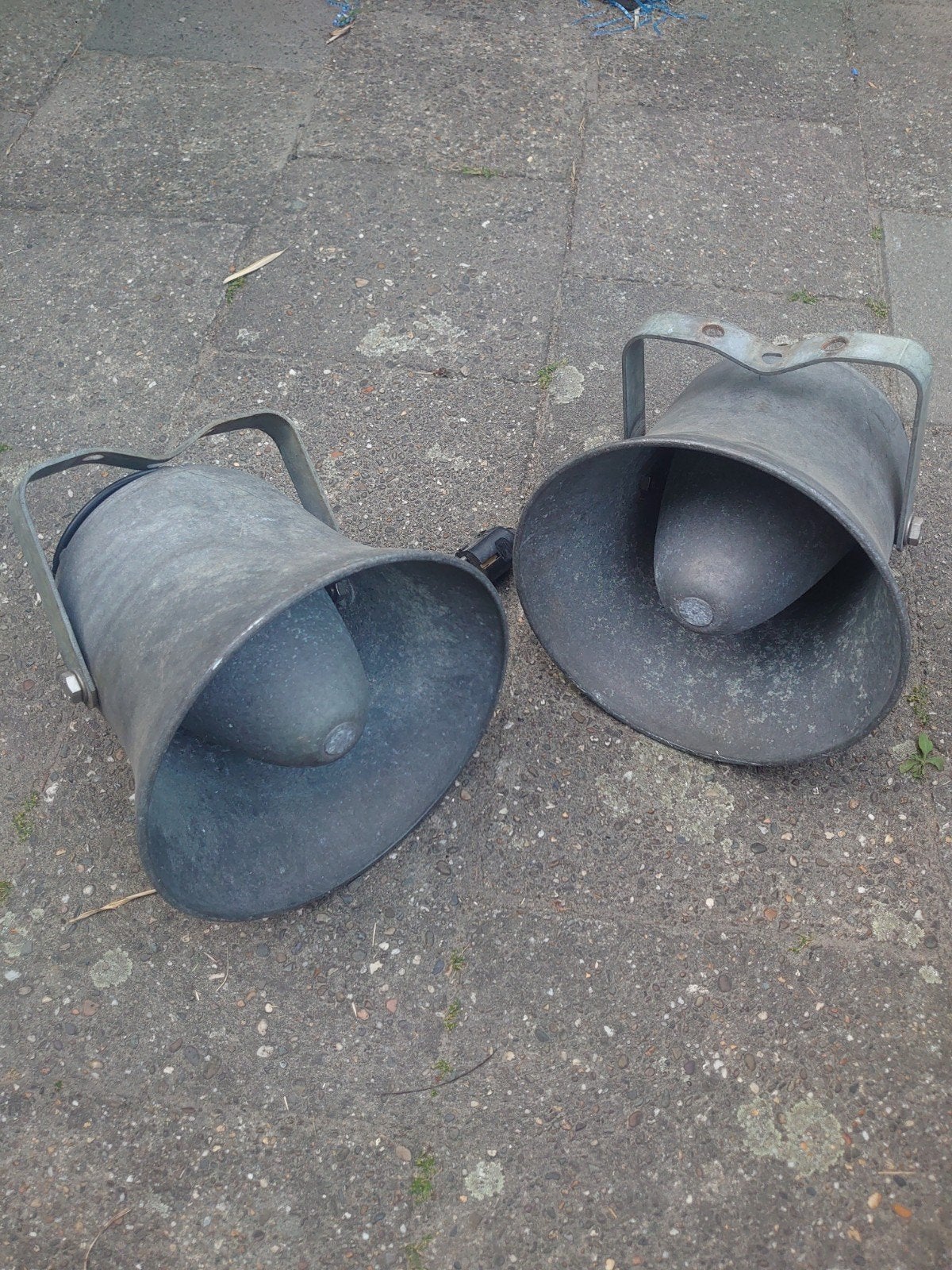 PHILIPS VINTAGE hoornluidsprekers, Audio, Tv en Foto, Luidsprekers, Ophalen of Verzenden, Gebruikt, Minder dan 60 watt, Philips