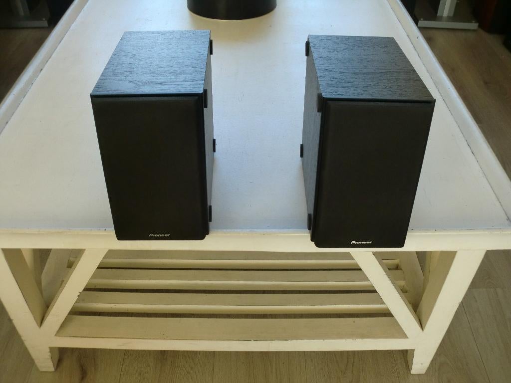Pioneer S-HM31 - Paar 2-weg boekenplankluidsprekers, Ophalen of Verzenden, Zo goed als nieuw, Minder dan 60 watt, Overige merken