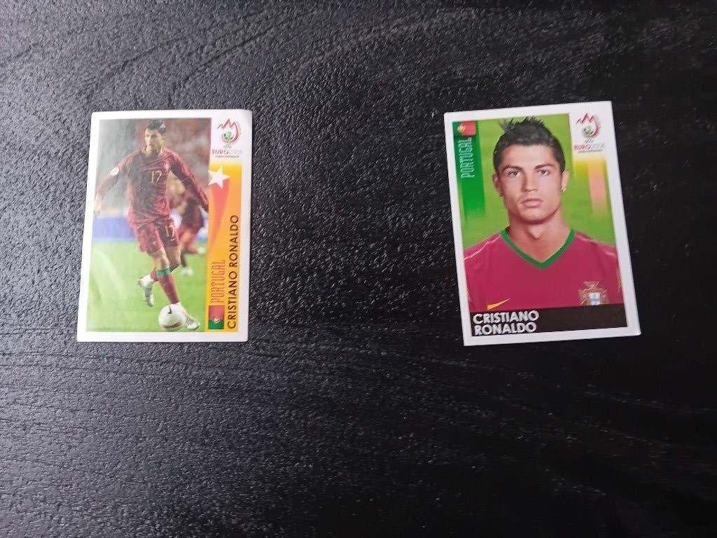 Panini euro 2008 christiano ronaldo stickers, Ophalen of Verzenden, Nieuw, Meerdere stickers
