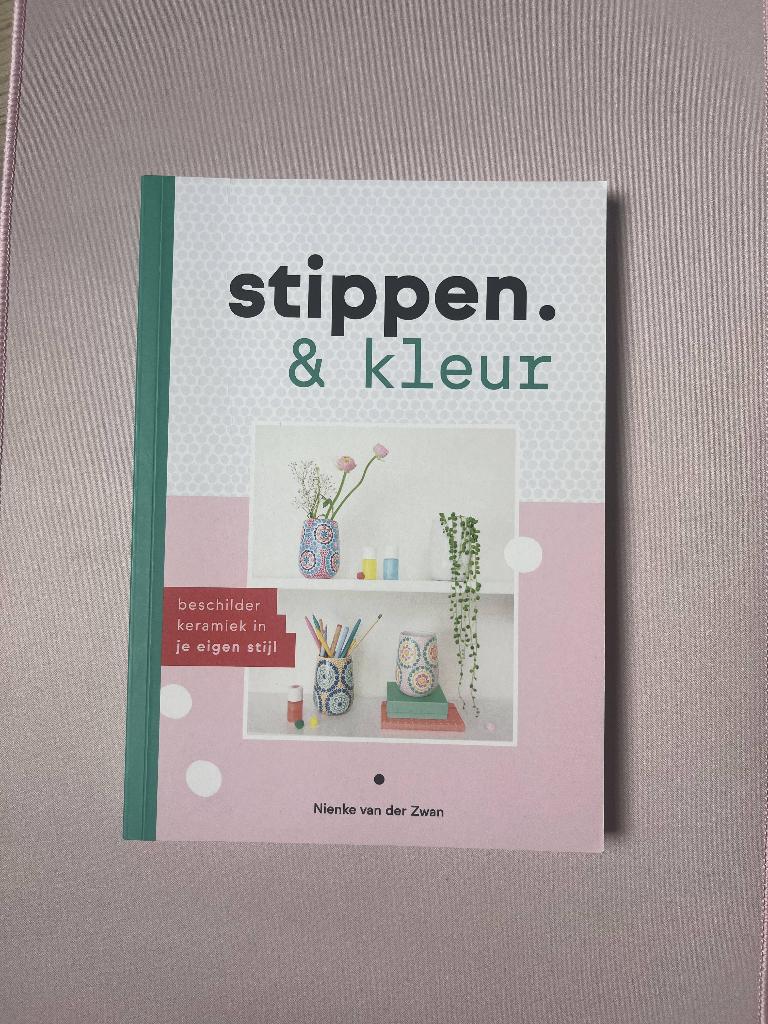 boek: Stippen en kleur, Boeken, Nieuw, Ophalen of Verzenden, Nienke van der Zwan, Overige onderwerpen