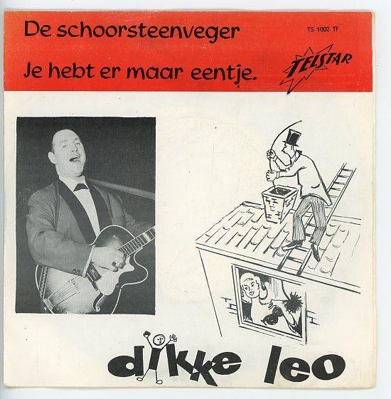 Telstar 1002 van Dikke Leo uit 1963, Ophalen of Verzenden, Gebruikt, 12 inch, Levenslied of Smartlap