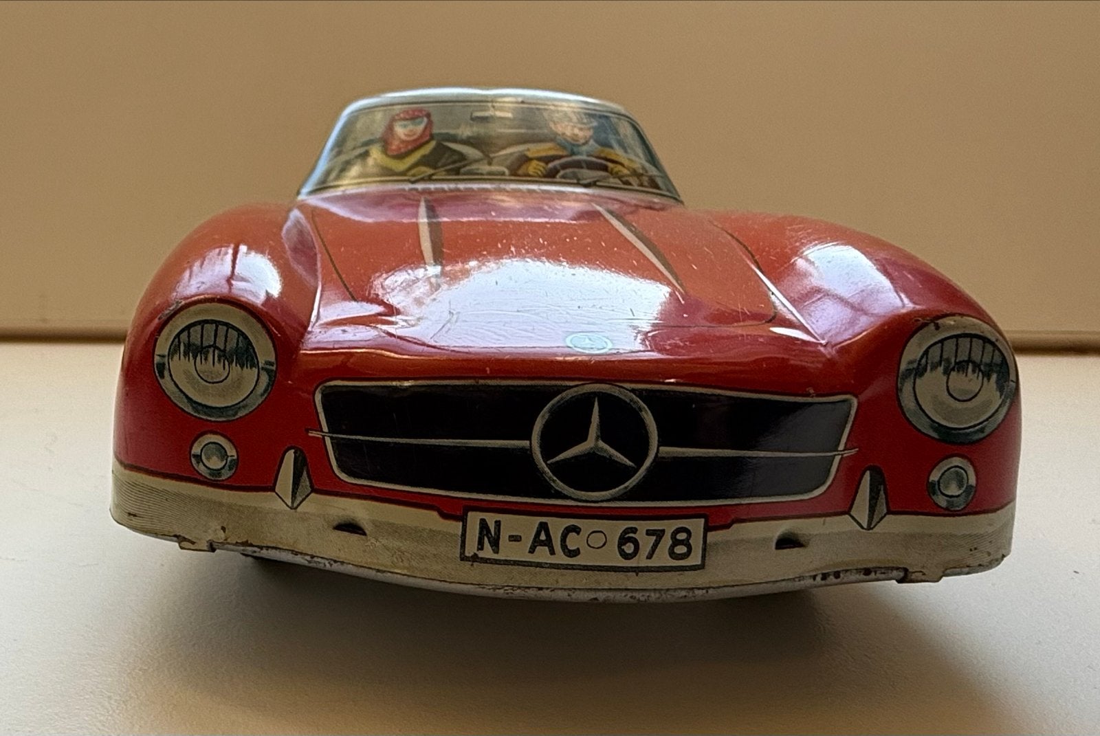 Arnold Mercedes 300 SL modelauto 1955-1960, Antiek en Kunst, Ophalen of Verzenden