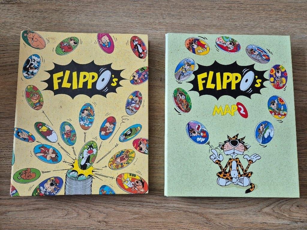 8 stuks Flippomappen., Ophalen of Verzenden, Spiek, Verzameling, Met verzamelmap(pen)