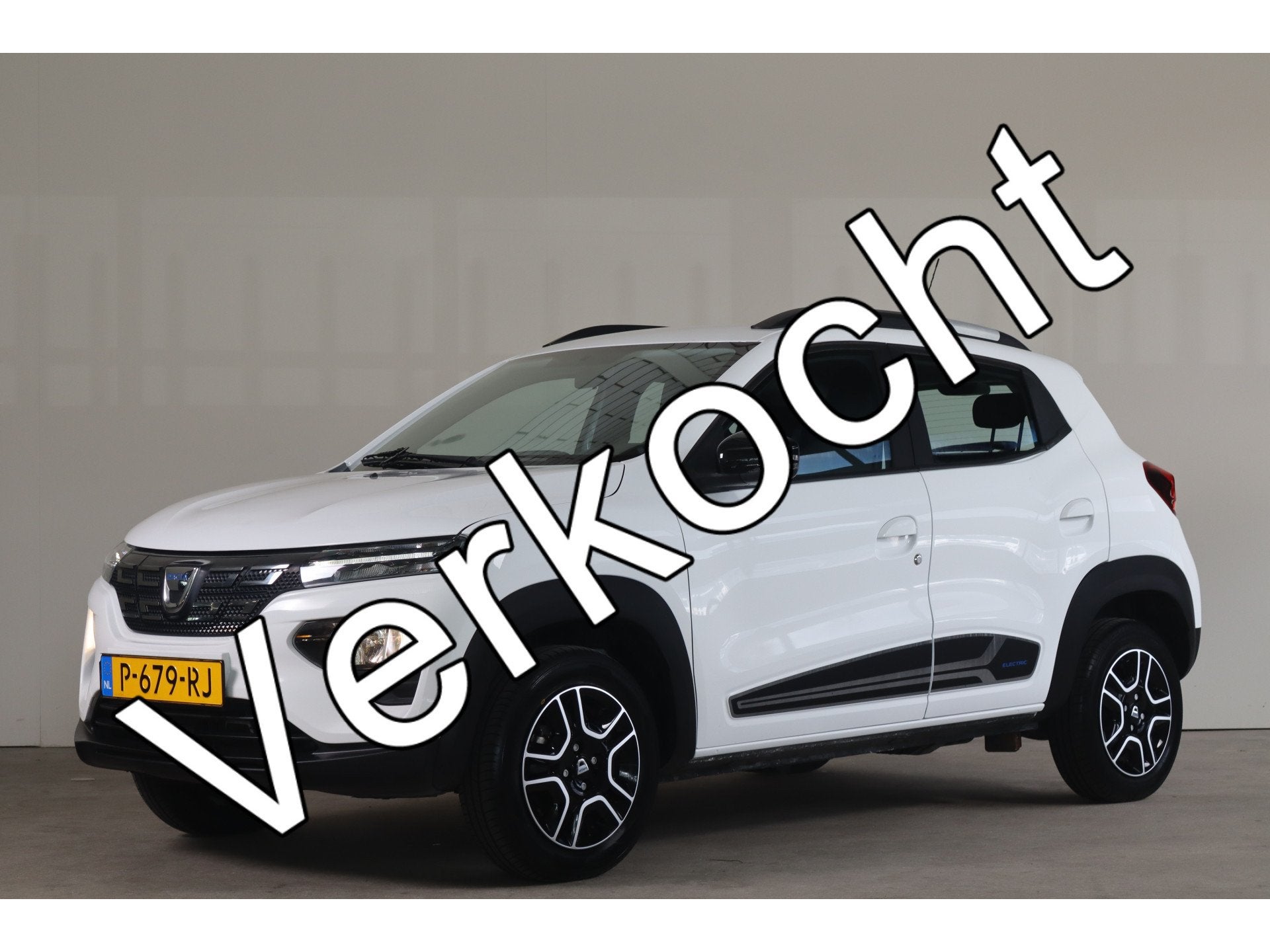 Dacia Spring Comfort 27 kWh - NL- Auto! Airco I Radio I Crui, Auto's, Gebruikt, 230 km, Leder en Stof, Onderhoudsboekje