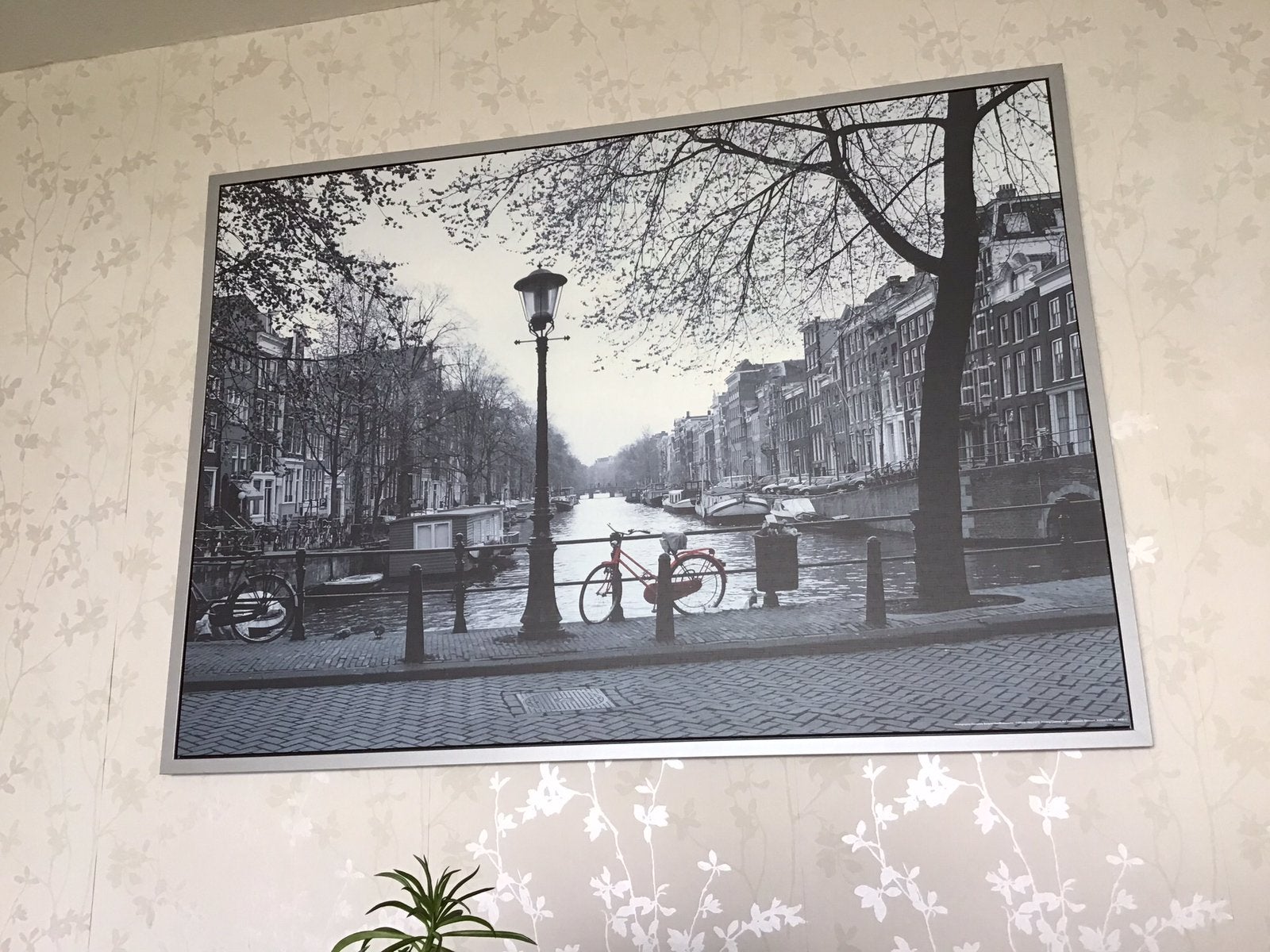 Prent van ikea amsterdamse gracht., Ophalen, Voor 1940, Zo goed als nieuw