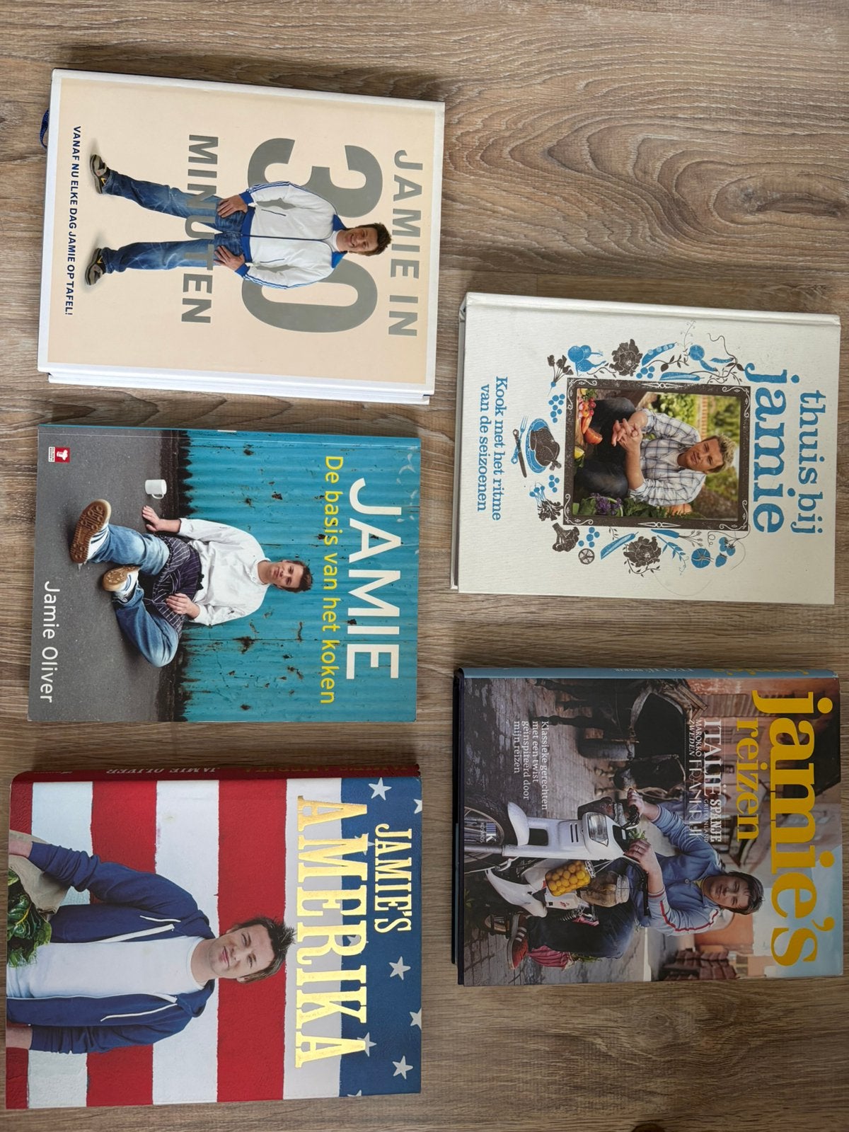 5 x Jamie Oliver, Ophalen of Verzenden, Zo goed als nieuw, Overige gebieden