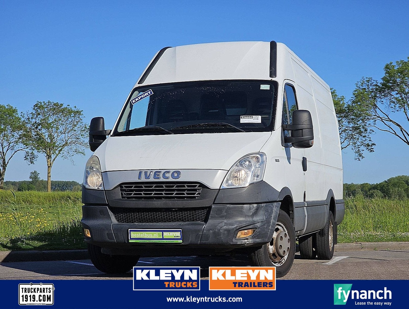 IVECO DAILY 50C15 l2h2 3.0 dubbellucht, Auto's, Gebruikt, 2543 kg, Iveco, Wit