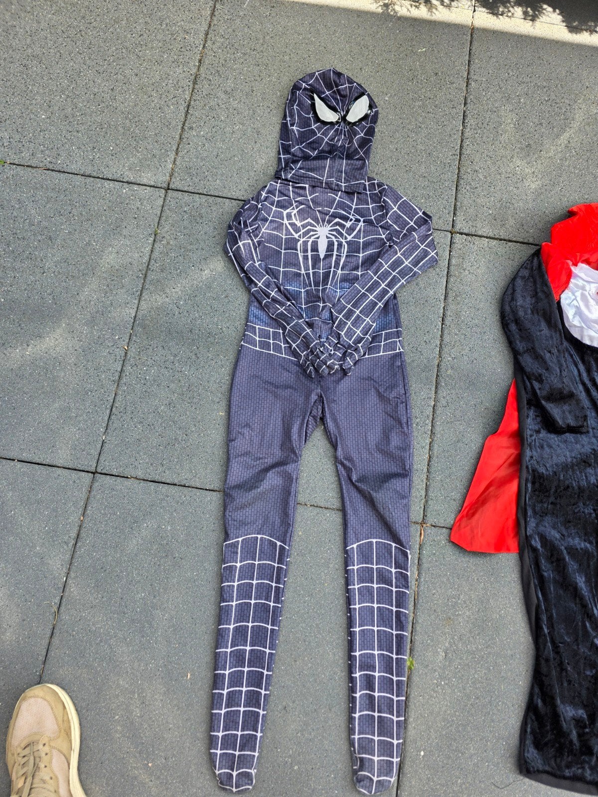 Spiderman pak zwart - Kinder verkleedpak, Ophalen of Verzenden, Nieuw, Jongen of Meisje