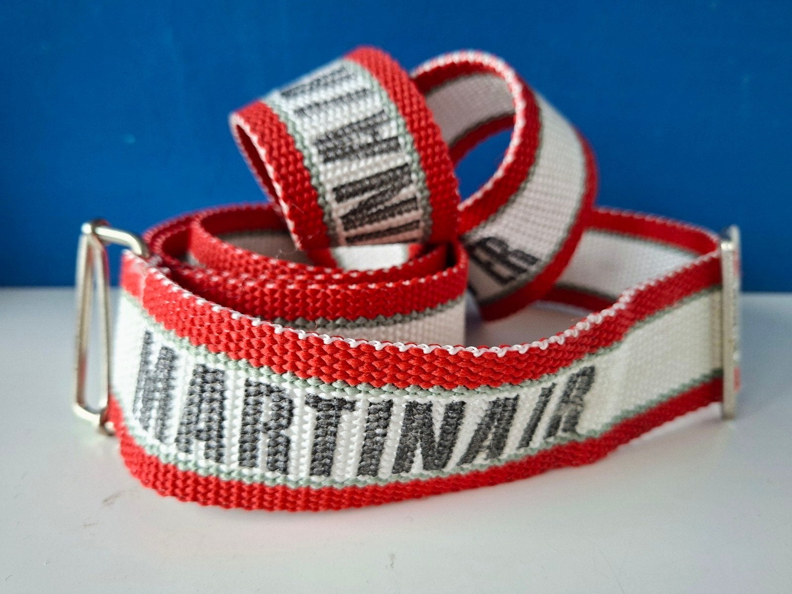 Vintage Martinair Kofferband bagageriem/Boeing-767-300, Ophalen of Verzenden, Gebruikt, Overige typen