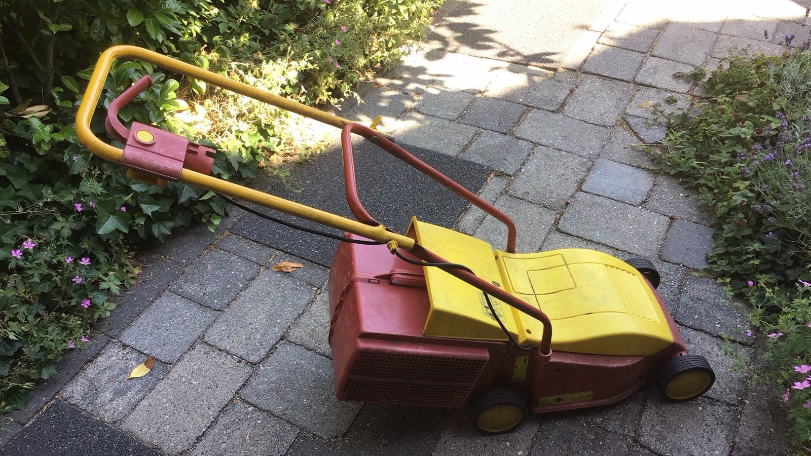 Wolf Garten Picco 32E elektrische grasmaaier ZONDER mes, Cirkelmaaier, Gebruikt, Elektrische grasmaaier, Ophalen of Verzenden