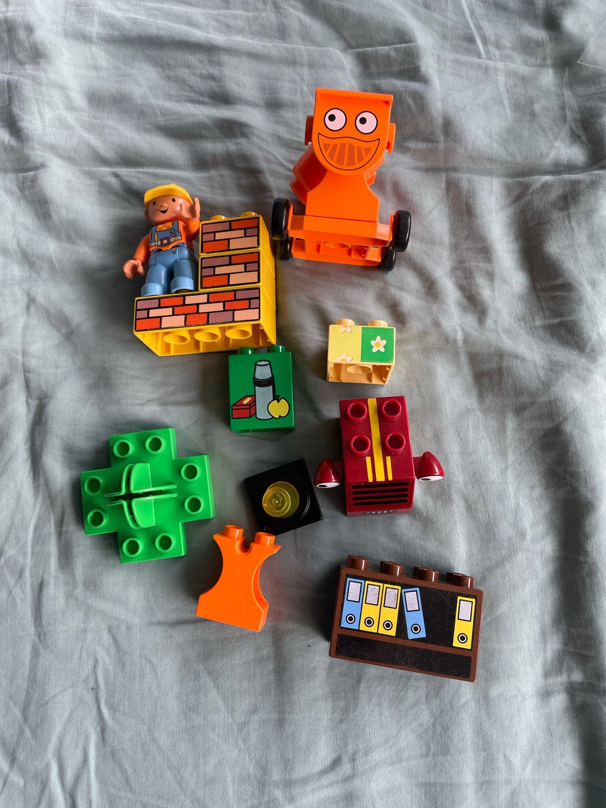 Losse onderdelen Bob de Bouwer Duplo, Inclusief minifiguren, Gebruikt, Overige thema's, Ophalen of Verzenden