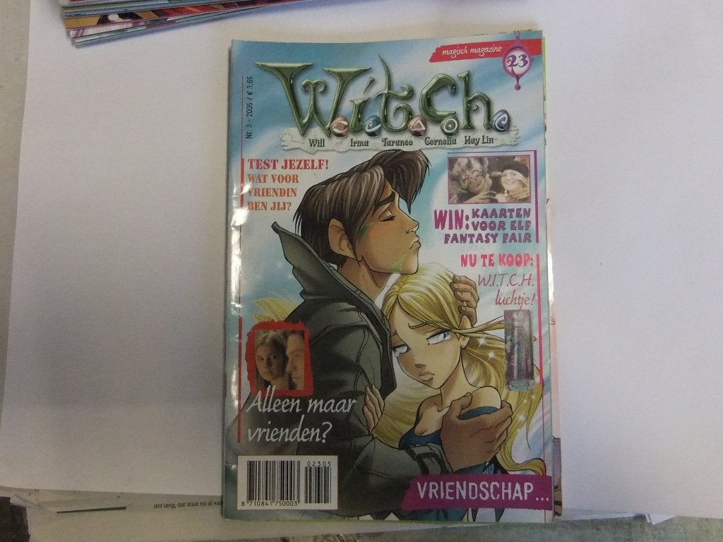 W.I.T.C.H. magazine nr 23, Eén stripboek, Verzenden, Gelezen