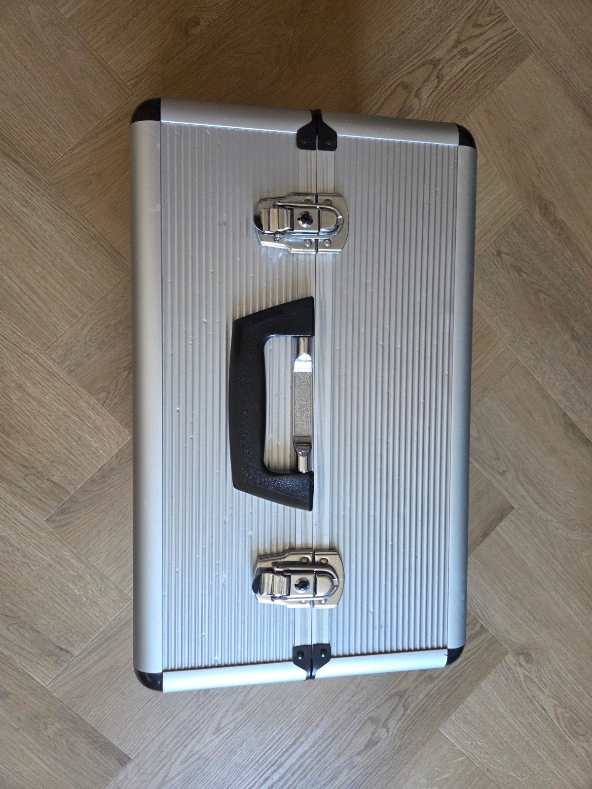 Aluminium nagel koffer, beauty case makeup koffer, Ophalen, Gebruikt
