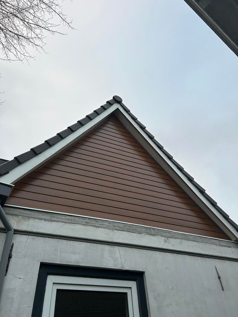 Gevelbekleding Protex Golden Oak - Nieuw in verpakking, Doe-het-zelf en Verbouw, Hout en Planken, Minder dan 25 mm, Nieuw, Ophalen of Verzenden
