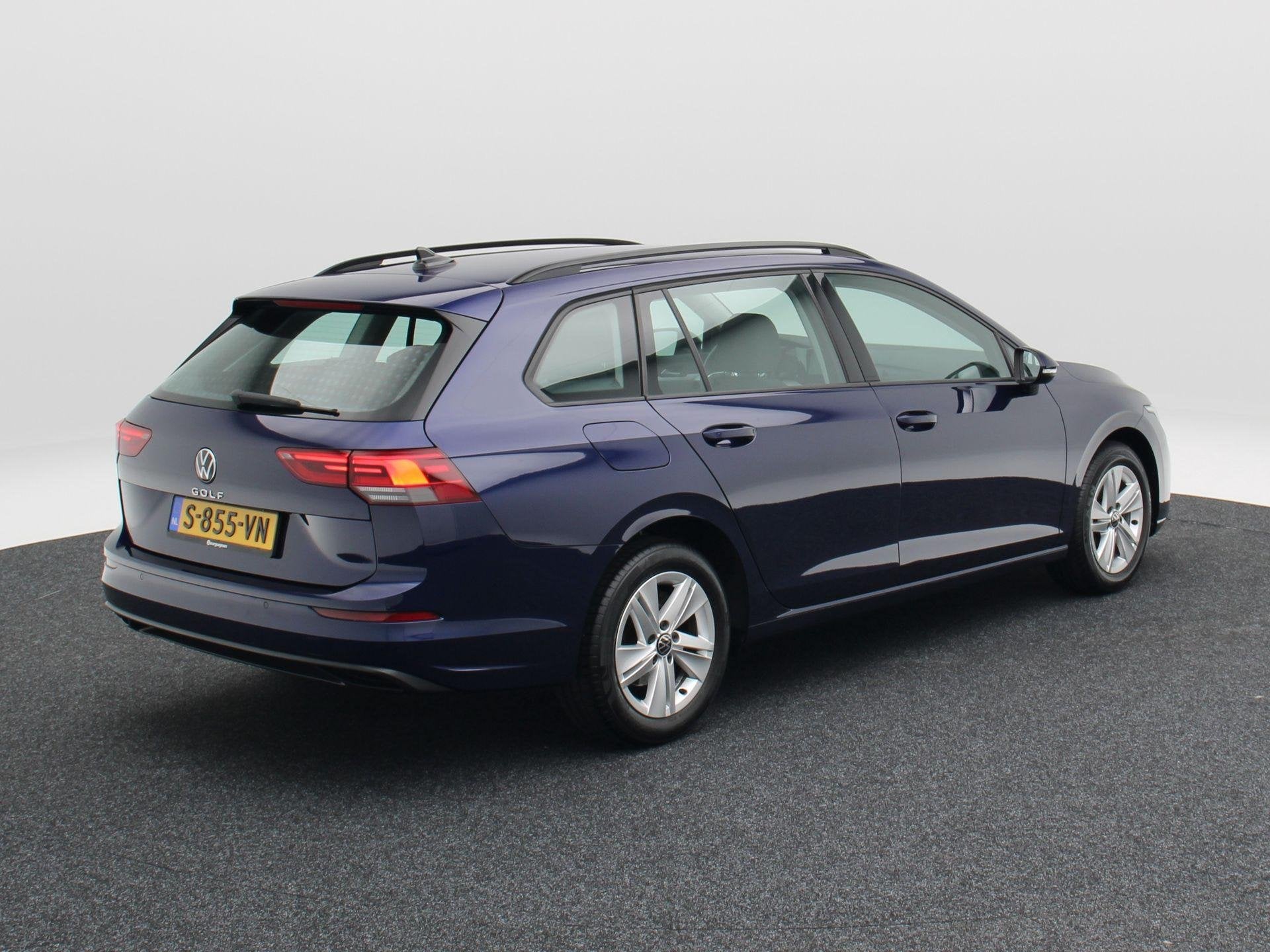 Volkswagen Golf Variant 1.0 TSi 110 Pk Life | Adaptive Cruis, Auto's, Dealer onderhouden, Stof, Gebruikt, Blauw